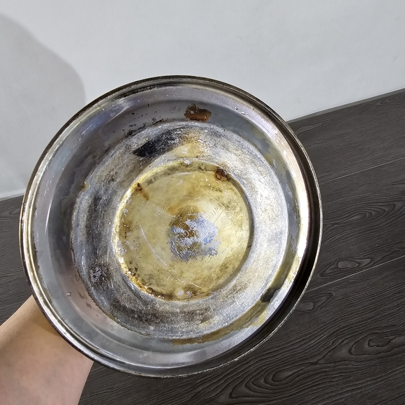 Enterprise Aluminum Co. Mustard Yellow Whistle Teapot Tea Kettle 2 1/2 QT USA - Picture 7 of 7